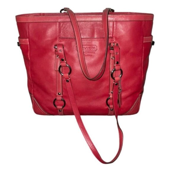 COACH Vintage Gallery East West Tote Handbag - Picture 2 of 15